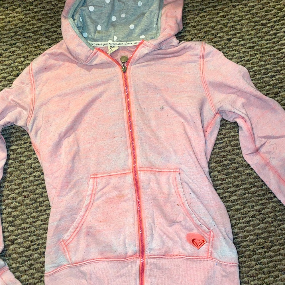 Roxy zip up hoodie